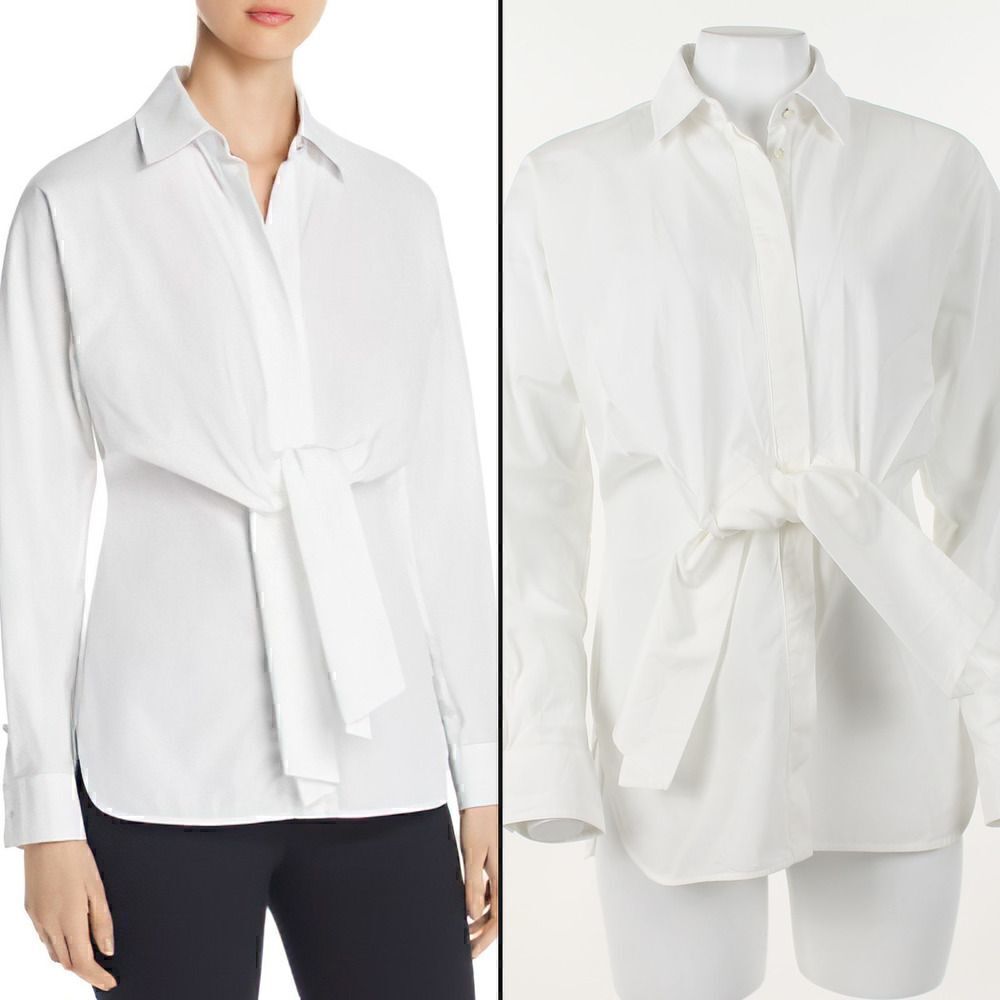 Max Mara Dinda Bow Detail Shirt